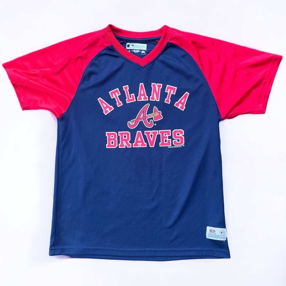 MLB Atlanta Braves True Fan Series Jersey - Women’s Size Large